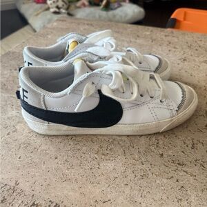 Nike White and Yellow Athletic Shoes